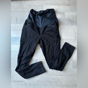 Women’s Black Isabel Denim Maternity Skinny Full Panel Waist Jeans Size 10